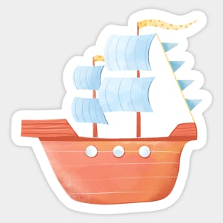 Sailboat Sticker